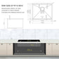 Laundry Workstation Undermount Utility Sink, Deep Single Bowl