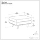Morrison - Handcrafted Ottoman