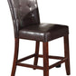 Britney - Counter Height Chair (Set of 2) - Espresso