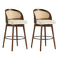 Como - Indoor Wood Barstool (Sey of 2)