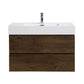 Alice - Bathroom Vanity Wall Mounted With Sink, Large Storage