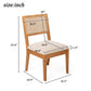 Compact Ergonomic Upholstered Side Chairs (Set of 2)