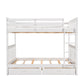 Bunk Bed With Ladders And 2 Storage Drawers