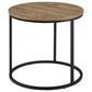 Arrize - Round Side End Table - Mango Color