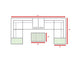 Wicker Sectional Seating Group With Cushions