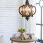 Cake Stand, Cake Plate With Magnesium Base - Cream / Brown
