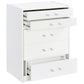 Ayuba - 3 Drawer Makeup Vanity Table With Mirror And Stool