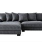 Luxe - Oversized 2 Piece Sectional Couches For Living Room, L Shaped Sofa With Chaise