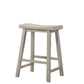 Alonzo - 17.5" Backless Ergonomic Counter Height Stool (Set of 2)