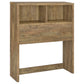Geary - Bookcase Headboard With Open Cubbies