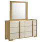 Lincoln - 6 Drawer Dresser With Mirror - Natural