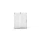 Frameless Shower Door, Sliding Shower Door, Premium 5 / 16" (8 Mm) Thick Tempered Glass Shower Enclosure With Towel Bar, Double Side Easy Clean Coat, Finished With Buffer