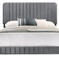Channel Tufted Bed