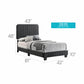 Channel Tufted Bed