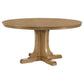 Auburn - Round Dining Table - Natural / Light Brown