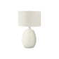 Lighting, Table Lamp, Resin, Contemporary - Cream