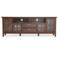 Artisan - TV Media Stand - Russet Brown