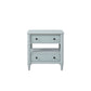 Open Nightstand With 2 Drawers