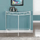 Accent Console Table For Entryway, Contemporary And Modern - White