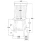Waverly - Counter Height Dining Side Chair (Set of 2)