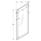 Prescott - Floor Mirror With Full Length Reflection - Brown
