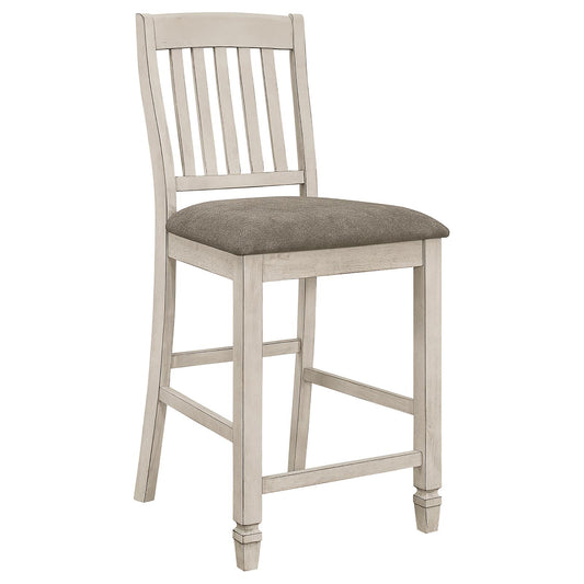 Nolita - Set of 2 - 24" Counter Height Bar Stools with Slat Back