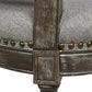 Triomphe - Rattan Wicker High Back Armless Counter Bar Stool