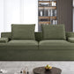 Nimbus - Oversized Full Foam 4 Seater Couch For Living Room Upholstered In Soft, Wide Armrests