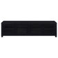 Arnaud - 4 Door TV Stand - Black