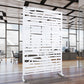 Outdoor & Indoor Privacy Screen Metal Privacy Screen