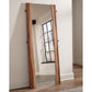 Beverly - Floor Mirror With Live Edge Design - Walnut