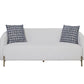 Rounded Sofa - White