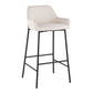 Daniella - Industrial Fixed Height Bar Stool (Set of 2)