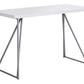 Computer Desk For Home Office Laptop, Contemporary & Modern - White