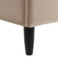 Aspen - Vertical Tufted Modern Headboard Platform Bed Set