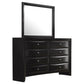 Palamino - 8 Drawer Dresser With Mirror - Black
