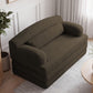 2 Seater Sofa Bed, Compact Foldable Floor Couch