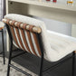 Lahni - 17" Boucle Fabric Counter Height Chair