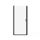 Pivot Shower Door, Tempered Glass, Semi Frameless