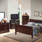 Louis Phillipe - Panel Sleigh Bed