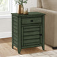 Accent Nightstand, Storage Drawer, Transitional