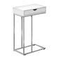 Accent Table, C - Shaped Contemporary & Modern Design