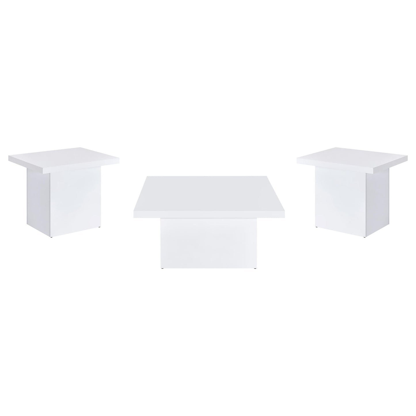 Eldridge - Coffee Table Set With Square Tops