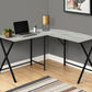 Computer Desk, Home Office, Corner, L Shape, Laptop, Contemporary / Modern