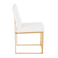 Fuji - Contemporary Stylish Frame, High Back Dining Chair (Set of 2)