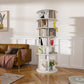 Spinning Shoe Rack, Free Standing 360° Revolving Shoe Organizer