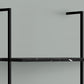 Bookshelf, Bookcase, Etagere, Ladder, 5 Tier, For Office, Marble Look Contemporary & Modern