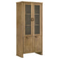 Dreydon - 4 Door Display Cabinet - Light Brown