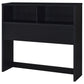 Geary - Bookcase Headboard With Open Cubbies