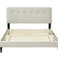 Upholstered Bed Compact With USB